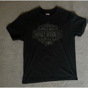Black Harley Davidson t shirt